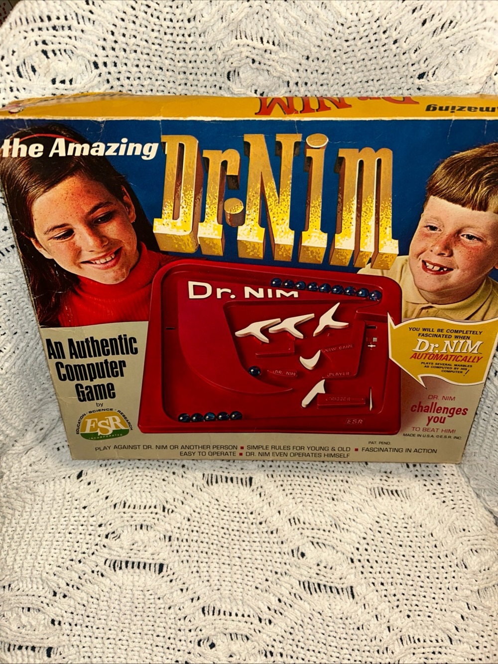 The Amazing Dr. Nim Game, 1966, By ESR Games, *Complete*